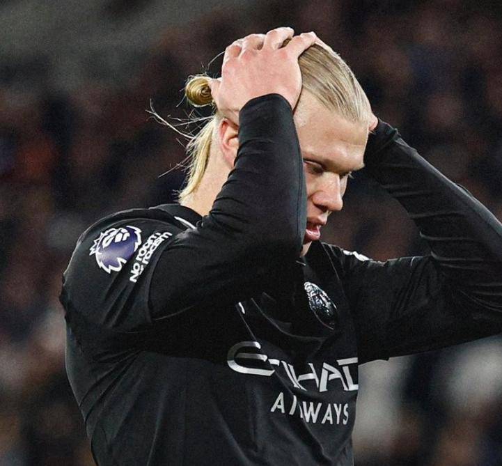 哈兰德连场隐身，西汉姆联1-1终结交手七连败，曼城遭遇双重打击